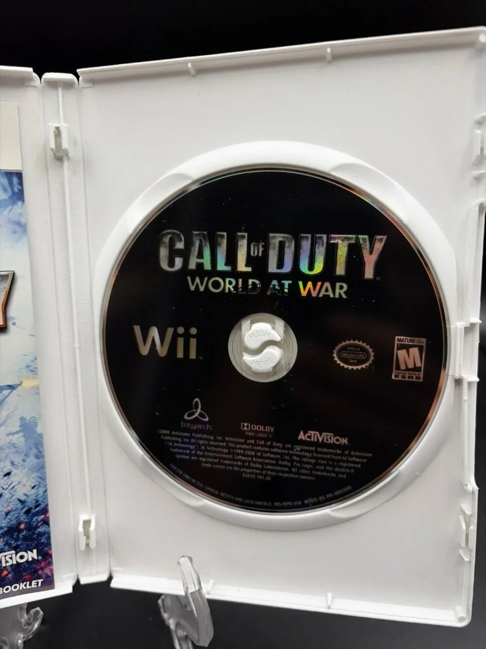 Call of Duty World at War Nintendo Wii Complete CIB Tested